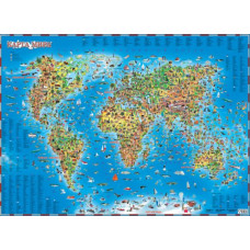 . Карта мира для детей